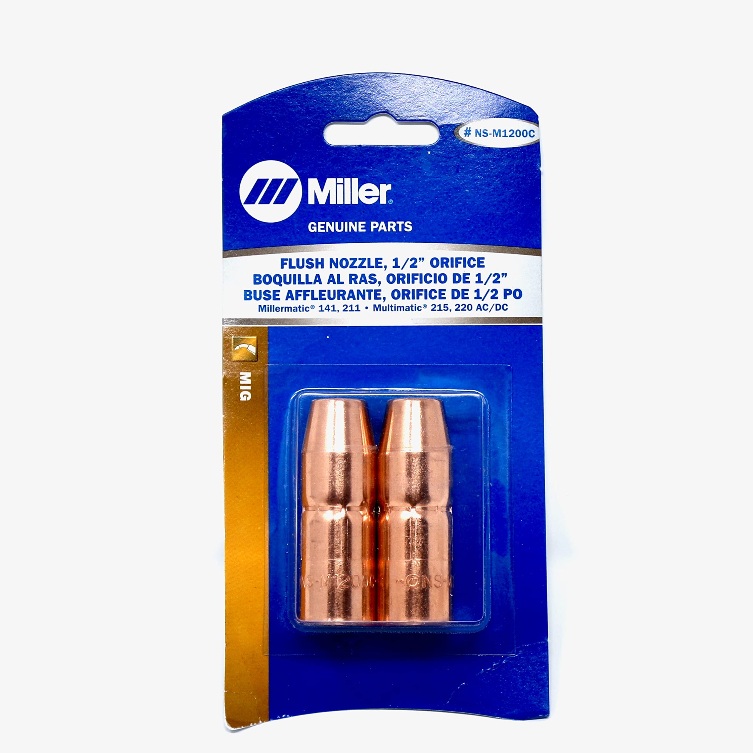 みみ　no2 Miller Flush Nozzle, 1/2